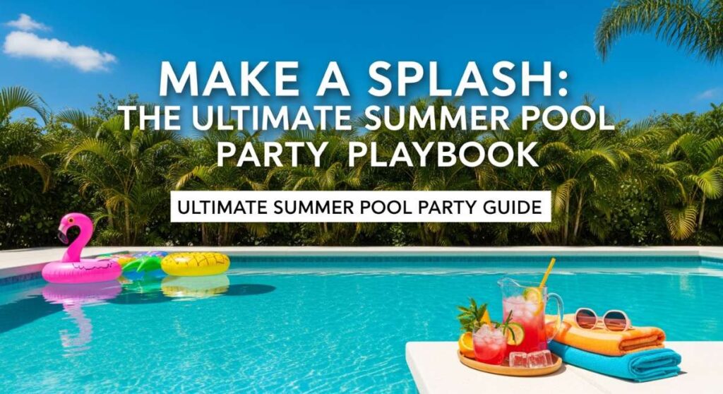 featured: make a splash: the ultimate summer pool party playbook