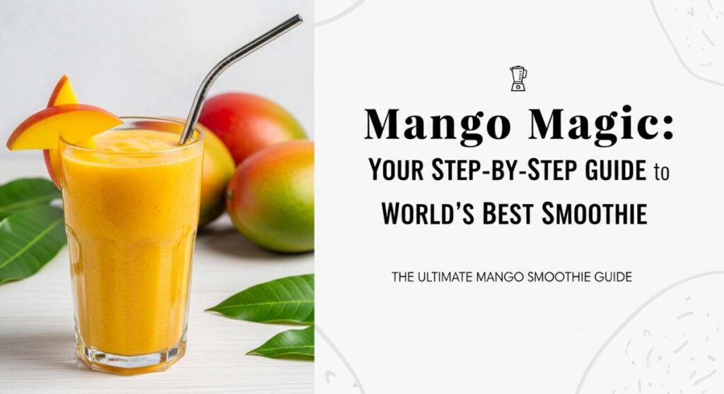 featured: mango magic: your step by step guide to the world's best smoothie