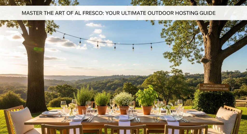 featured: master the art of al fresco: your ultimate outdoor hosting guide