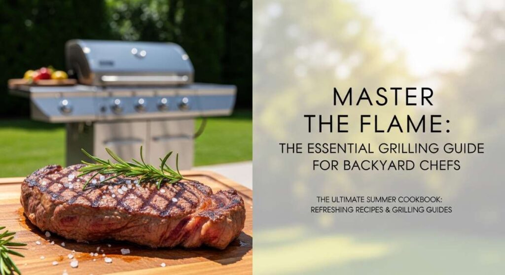 featured: master the flame: the essential grilling guide for backyard chefs