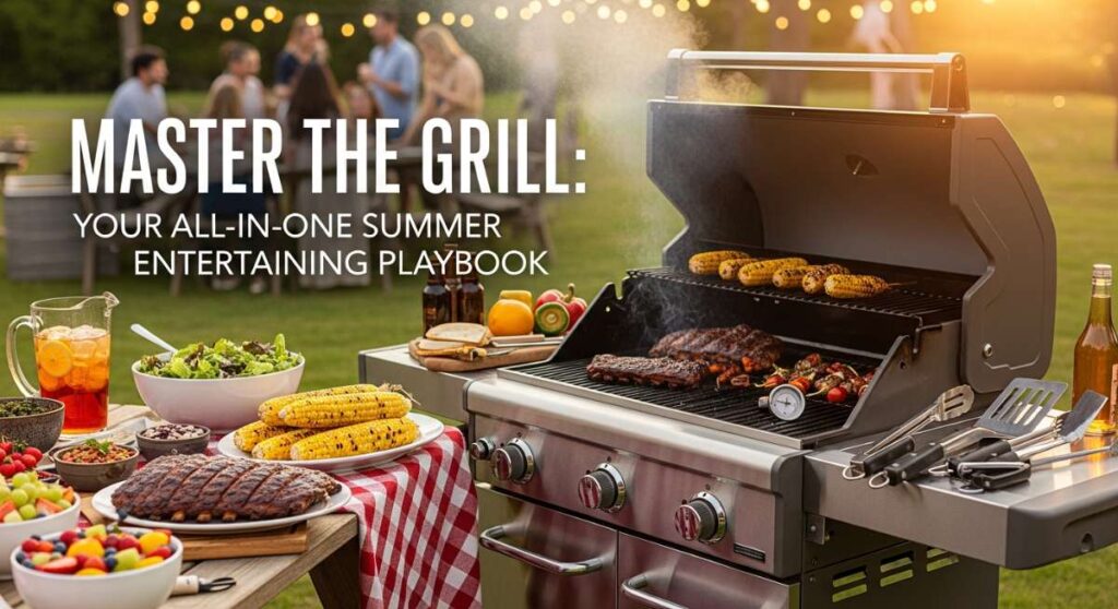 featured: master the grill: your all in one summer entertaining playbook