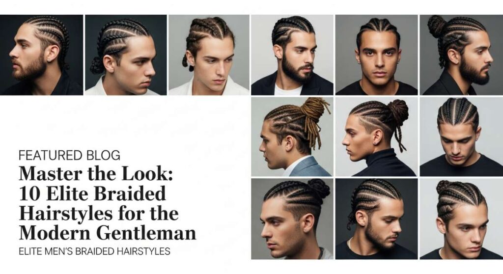 featured: master the look: 10 elite braided hairstyles for the modern gentleman