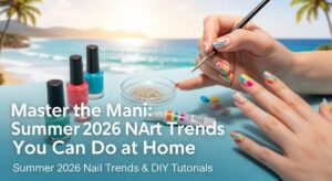 featured: master the mani: summer 2026 nail art trends you can do at home