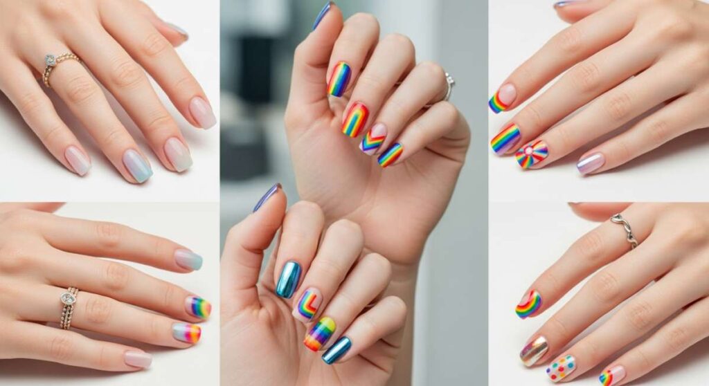 featured: master the rainbow: the hottest viral nail art tutorials of the year