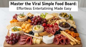featured: master the viral simple food board: effortless entertaining made easy