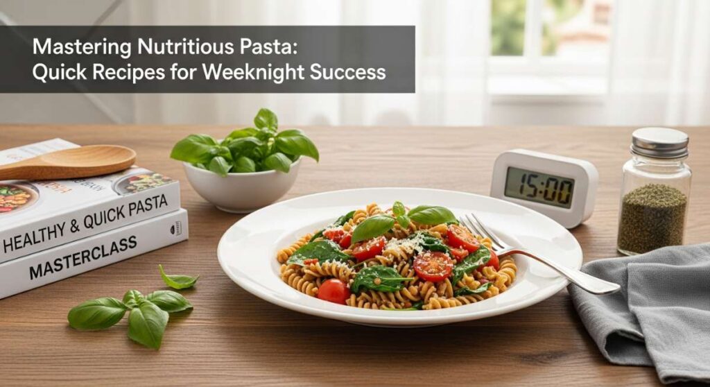 featured: mastering nutritious pasta: quick recipes for weeknight success
