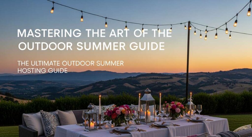 featured: mastering the art of the outdoor party: the complete summer guide
