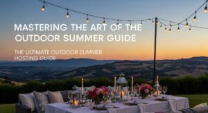 featured: mastering the art of the outdoor party: the complete summer guide