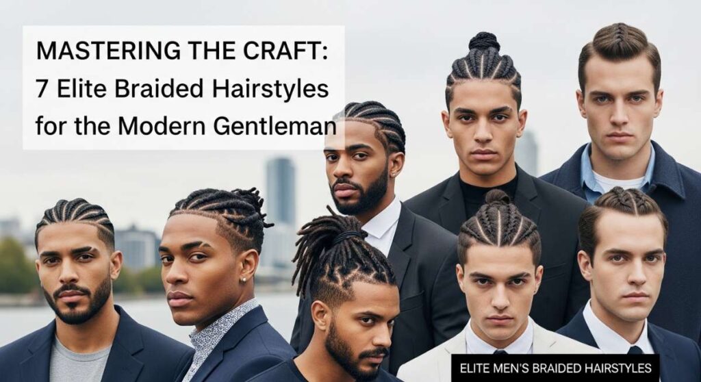 featured: mastering the craft: 7 elite braided hairstyles for the modern gentleman