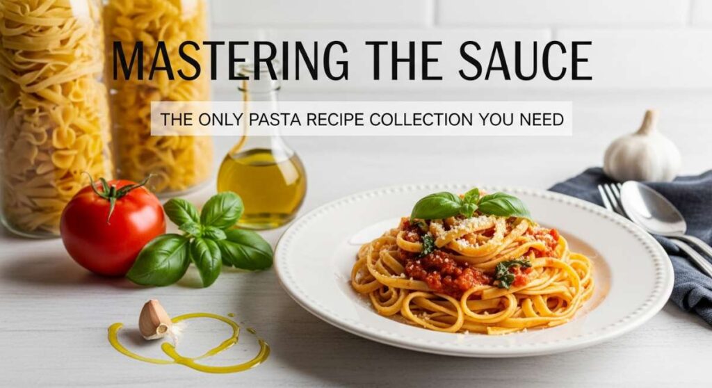 featured: mastering the sauce: the only pasta recipe collection you need