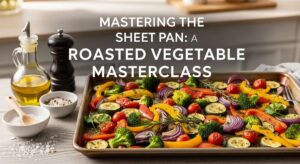 featured: mastering the sheet pan: a healthy roasted veggie masterclass