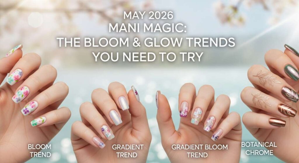 featured: may 2026 mani magic: the bloom & glow trends you need to try