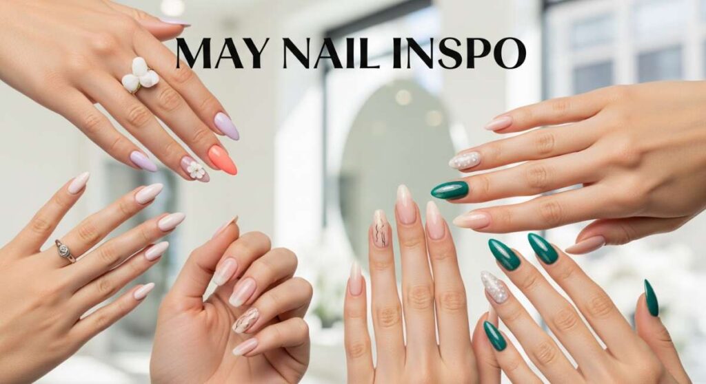 featured: may nail inspo: the colors and shapes we're obsessed with right now
