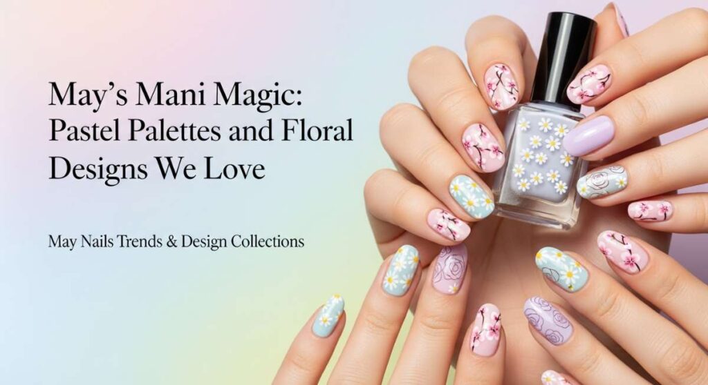 featured: may’s mani magic: pastel palettes and floral designs we love