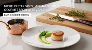 featured: michelin star vibes, minimalist prep: gourmet secrets revealed