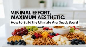 featured: minimal effort, maximum aesthetic: how to build the ultimate viral snack board