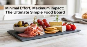 featured: minimal effort, maximum impact: the ultimate simple food board