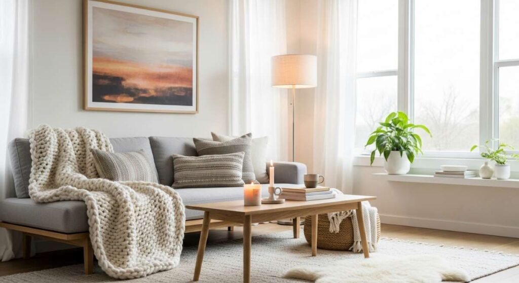 Minimalism Meets Hygge: How to Create a Cozy Sanctuary featured: minimalism meets hygge: how to create a cozy sanctuary