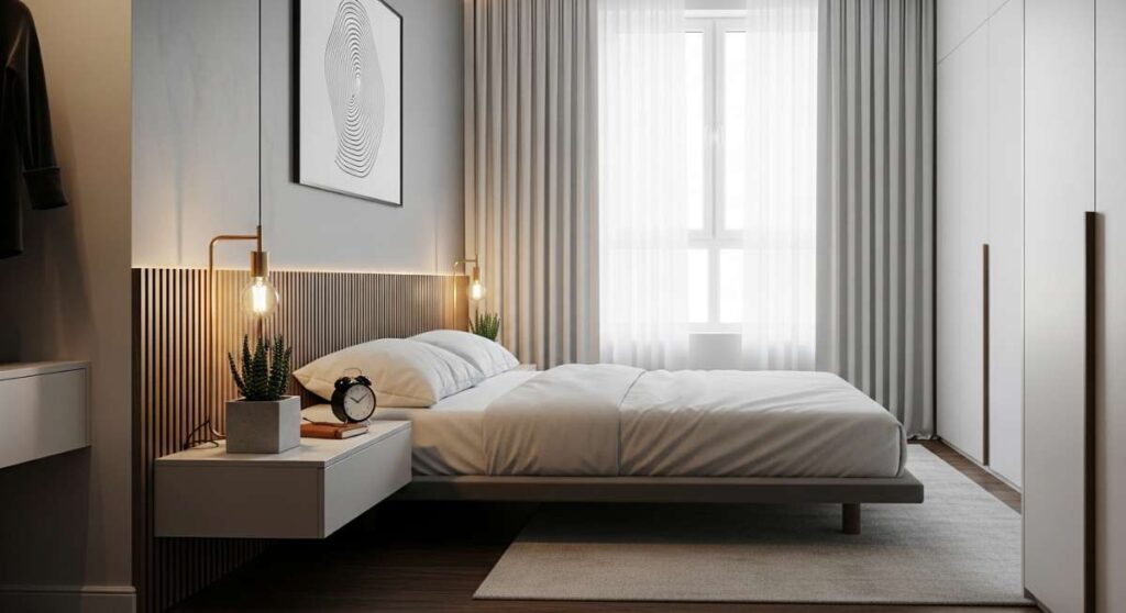 featured: minimalist grandeur: 5 secrets to a luxurious modern small bedroom
