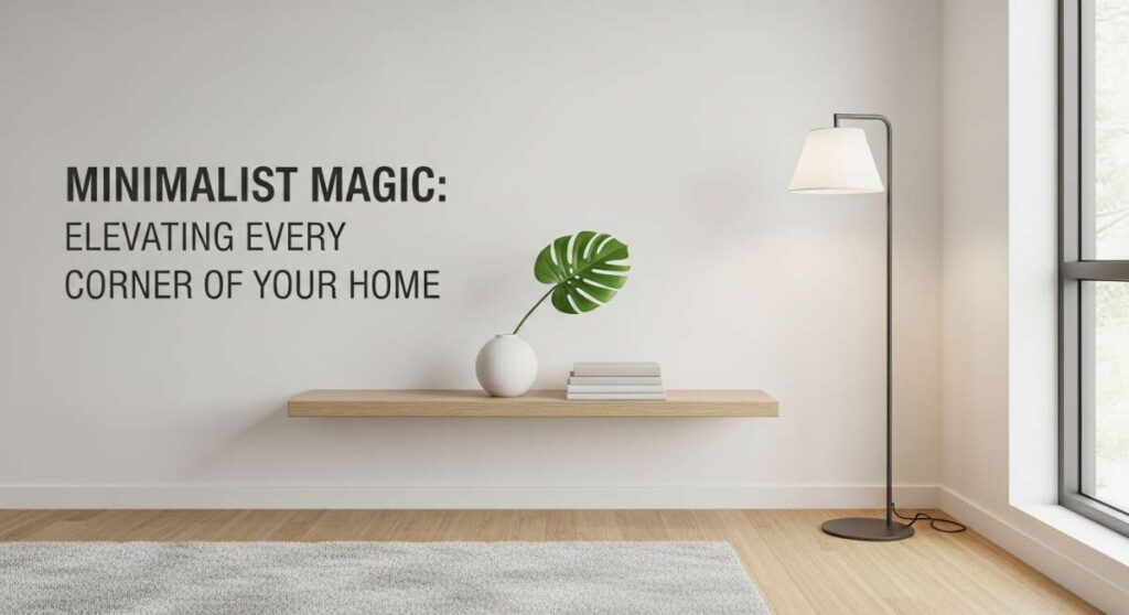 featured: minimalist magic: elevating every corner of your home