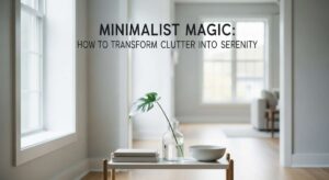 featured: minimalist magic: how to transform clutter into serenity