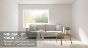 featured: minimalist magic: transforming your home into a sanctuary