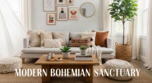 featured: modern bohemian style: the art of creating a peaceful home sanctuary