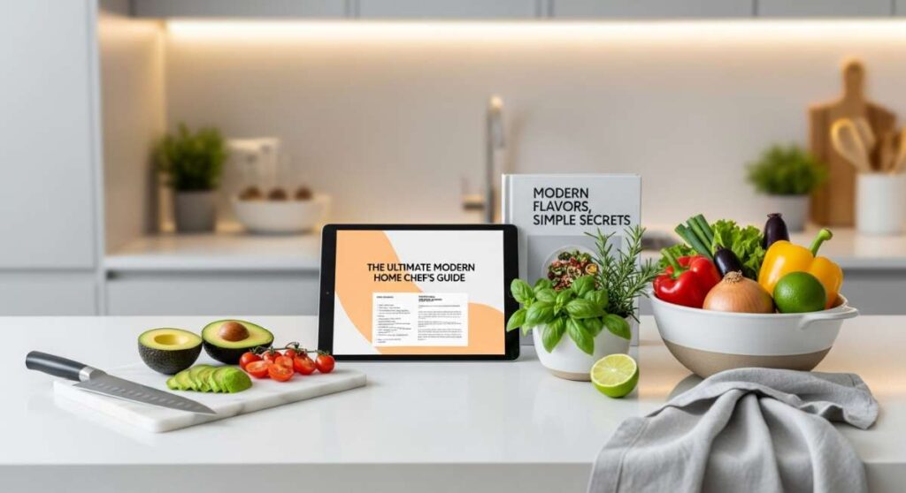 featured: modern flavors, simple secrets: the ultimate home chef’s manual