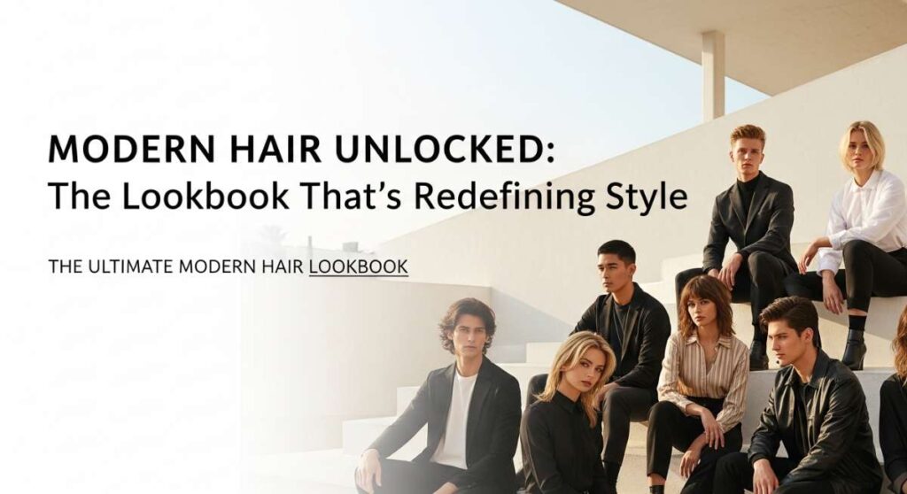 featured: modern hair unlocked: the lookbook that’s redefining style