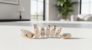 featured: modern masterpieces: why luxury renaissance press on nails are this season's best accessory