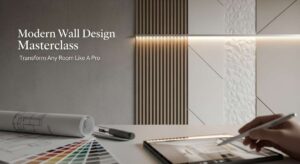 featured: modern wall design masterclass: transform any room like a pro
