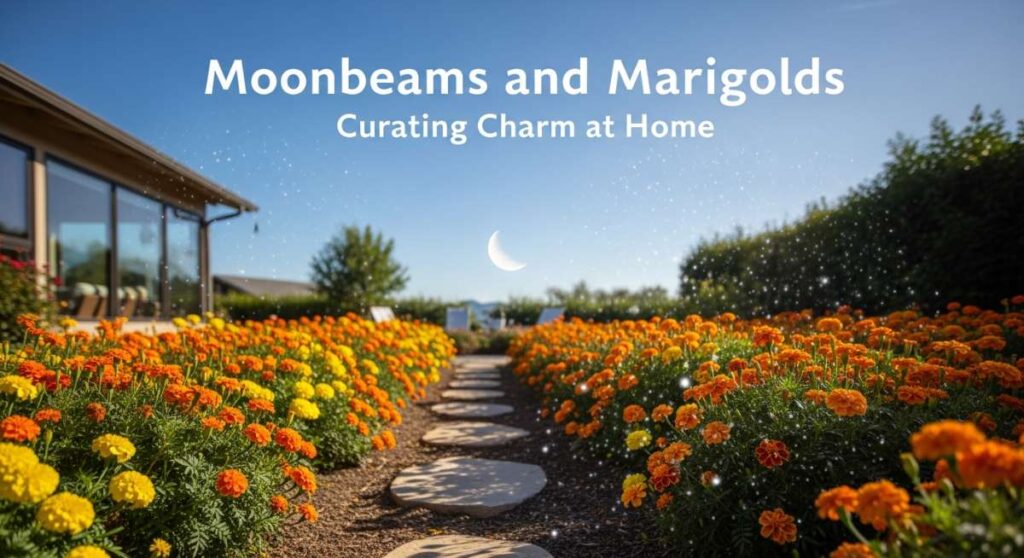 featured: moonbeams and marigolds: curating charm at home