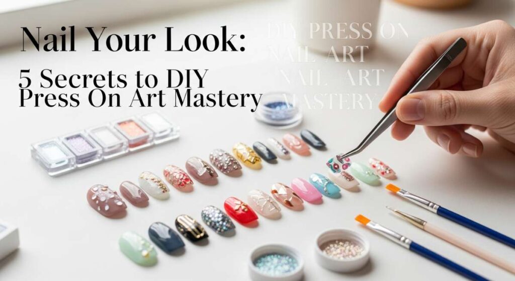 featured: nail your look: 5 secrets to diy press on art mastery
