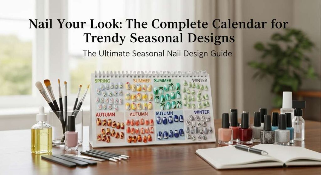 featured: nail your look: the complete calendar for trendy seasonal designs