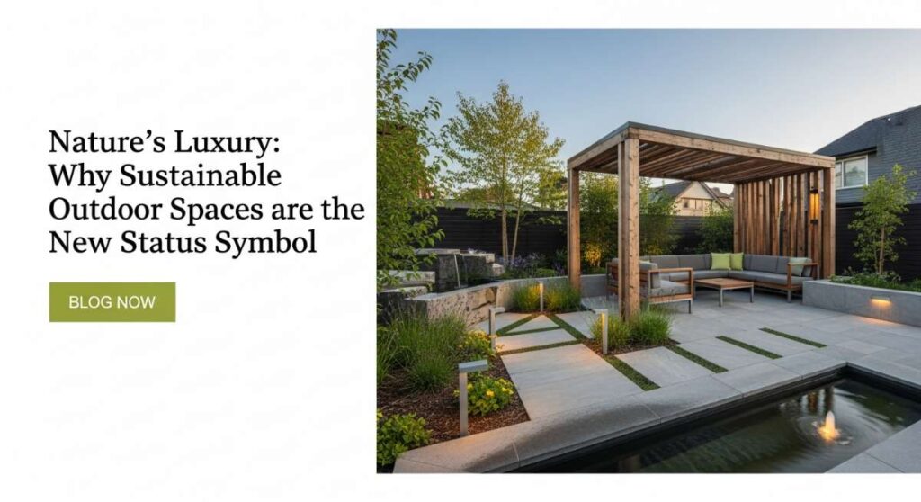 featured: nature’s luxury: why sustainable outdoor spaces are the new status symbol