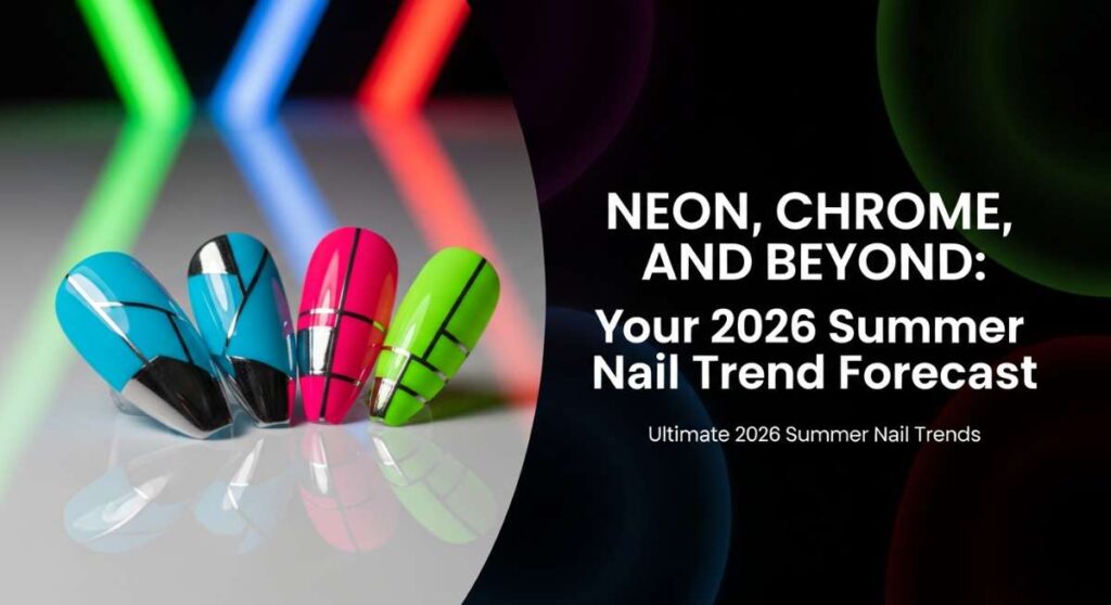 featured: neon, chrome, and beyond: your 2026 summer nail trend forecast