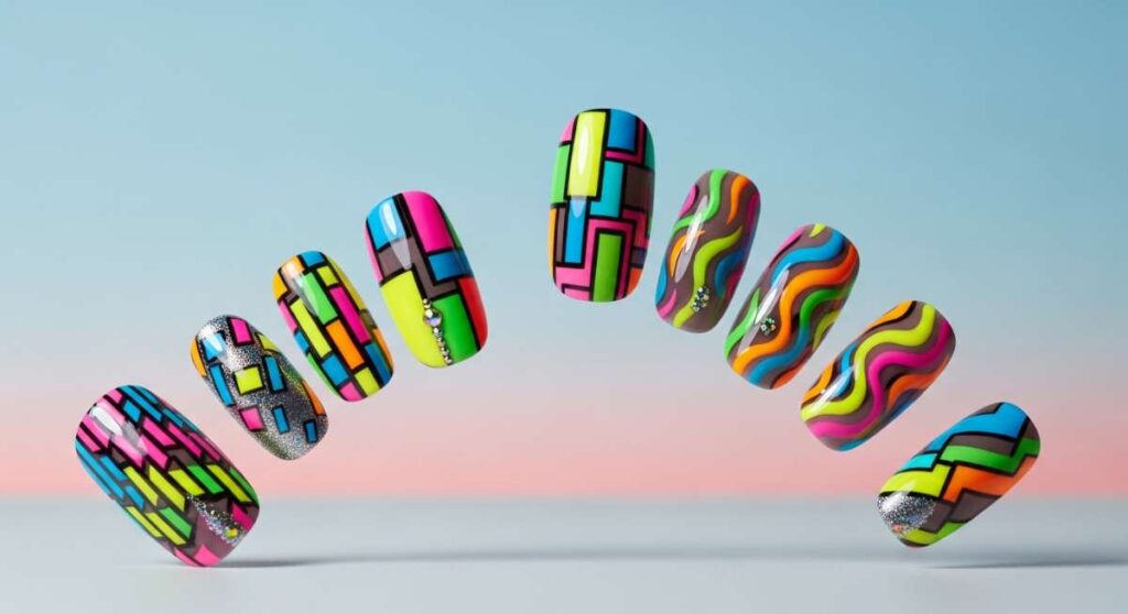 featured: neon dreams: the ultimate guide to bold and bright nail art