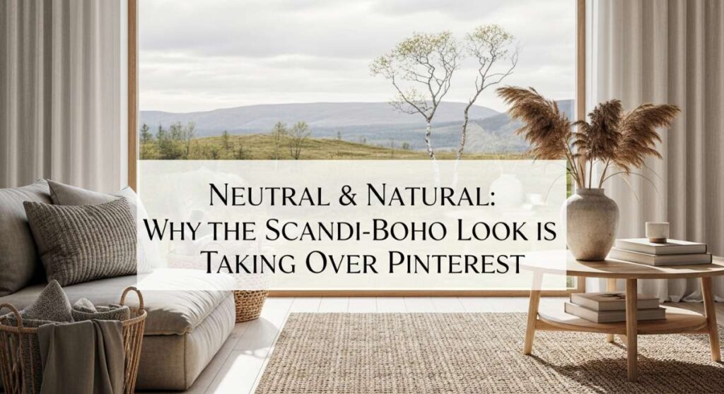 Neutral & Natural: Why the Scandi-Boho Look is Taking Over Pinterest featured: neutral & natural: why the scandi boho look is taking over pinterest