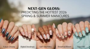 featured: next gen gloss: predicting the hottest 2026 spring & summer manicures