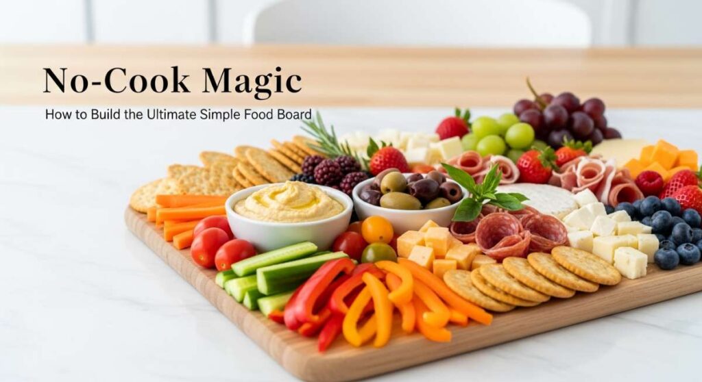 featured: no cook magic: how to build the ultimate simple food board
