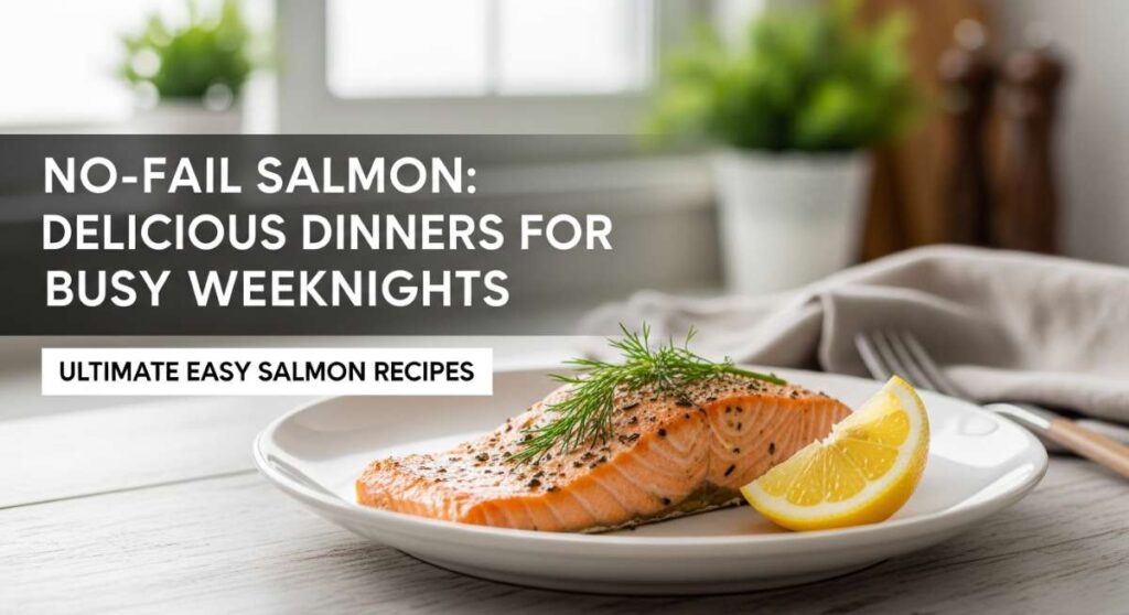 featured: no fail salmon: delicious dinners for busy weeknights
