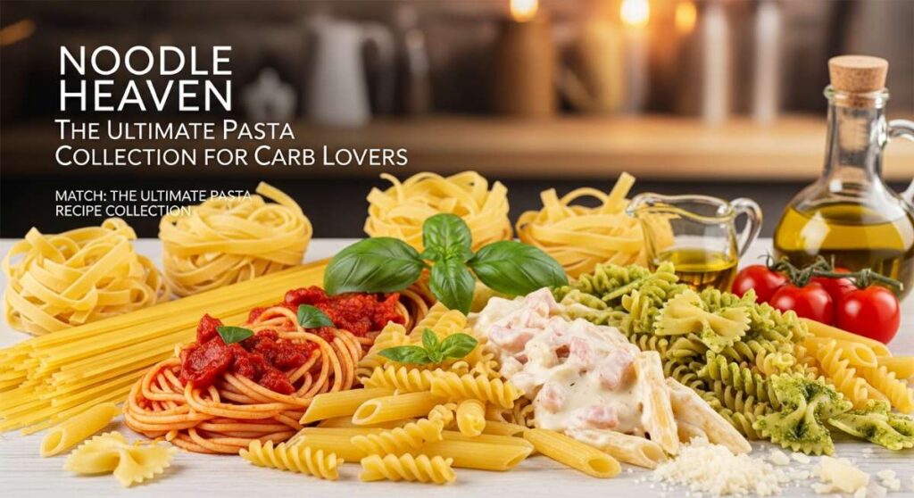 featured: noodle heaven: the ultimate pasta collection for carb lovers