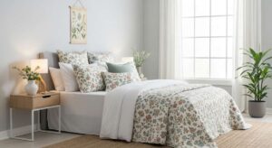 featured: nostalgic comfort: why vintage florals are making a bedroom comeback