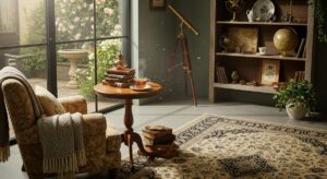 featured: nostalgic nuance: creating a magical sanctuary with old world treasures