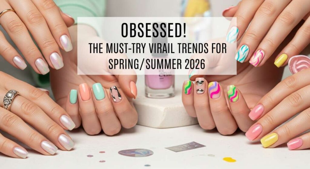 featured: obsessed! the must try viral nail trends for spring/summer 2026