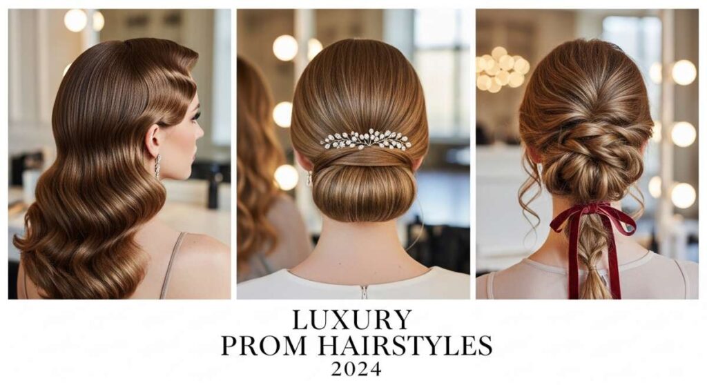 featured: old money glamour: high end prom hair trends you need to see
