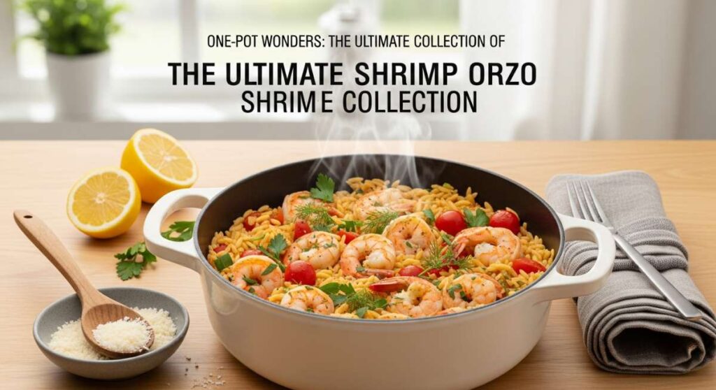 featured: one pot wonders: the ultimate collection of shrimp orzo recipes