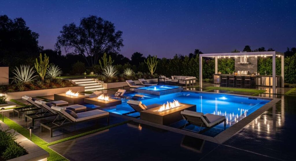 featured: opulence under the stars: transforming your landscape into a private resort
