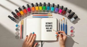 featured: paint every shade: step by step guides to stunning multicolored nails