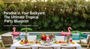 featured: paradise in your backyard: the ultimate tropical party blueprint
